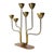 Add some Swedish design to your decor with this iconic quality brass candelabra designed by Gunnar Ander for Ystad Metall...