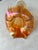Antique Iridescent Marigold Carnival Glass Vase by Imperial Glass For Sale In West Palm - Image 6 of 9