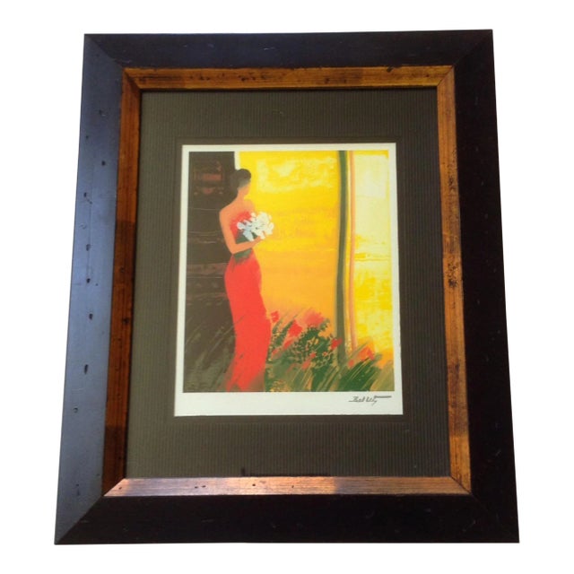 Emile Bellet "Pleine Floraison" Seriolithograph For Sale