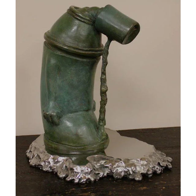 "Ashamed of Myself" a New Bronze Sculpture by Ivan Palmer For Sale - Image 9 of 9