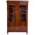 Brown 19th Century Austrian Biedermeier Flame Mahogany Neoclassical Style Bookcase For Sale - Image 8 of 8