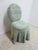 French 1990s Century Furniture French Boudoir Decorator Swivel Vanity Stool Seat Chair For Sale - Image 3 of 9