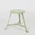 Industrial Green Painted Stool with Steel Base and Wooden Top, 1930s For Sale - Image 9 of 9
