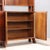 Brown Mid-Century Bookcase, 1940s-1950s For Sale - Image 8 of 12