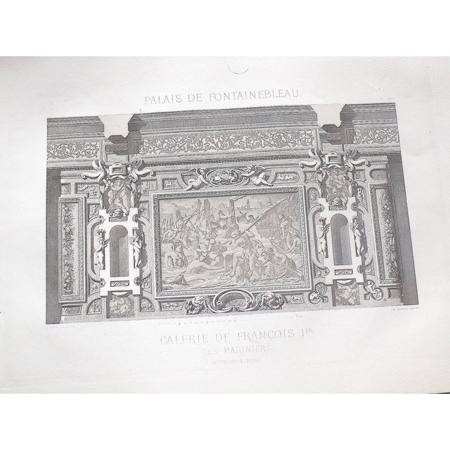 Antique 19th C. Palais De Fontainebleau Architectural Details - Set of 6 For Sale In Cincinnati - Image 6 of 8