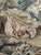 Antique French Handwoven Tapestry with Diane Return of Hunt Scene from Aubusson, 1940s For Sale - Image 15 of 18