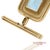 Gia 60 Ct Aquamarine and 4 Ct Diamond 18k Yellow Gold Convertible Pendant Brooch For Sale - Image 13 of 17