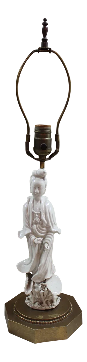 Guanyin Porcelain Lamp