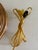 Wood Mario Lopez Torres Style Rattan Palm Tree Table Lamp For Sale - Image 7 of 9