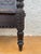 Brown Spanish Renaissance Revival Carved Wooden Bench, Early 20th Century For Sale - Image 8 of 9