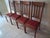 Arts & Crafts Set of 4 Original Arts and Crafts Oak Dining Chairs - Timeless Craftsmanship. For Sale - Image 3 of 12