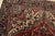 Textile Heriz Rug 7’11” X 11′ Red Wool Vintage Traditional Hand-Knotted Carpet For Sale - Image 7 of 15