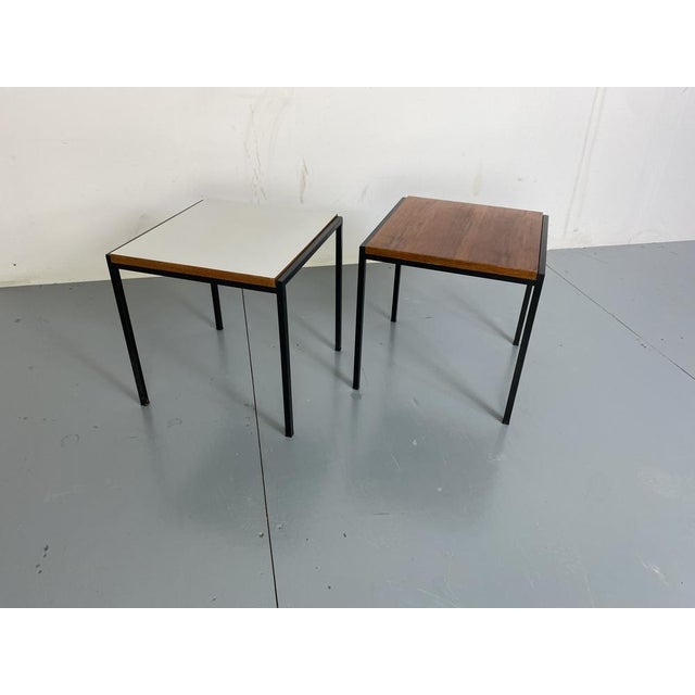 Mid-Century Modernist Side Tables from Pastoe, 1950s, Set of 2 For Sale - Image 15 of 18