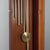 Antique Art Nouveau Mahogany Pendulum Clock For Sale - Image 6 of 11