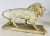 American Vintage Mid Century Plaster Lion Sculpture. For Sale - Image 3 of 8