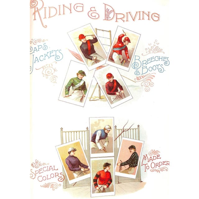 Traditional "Mosemans': Illustrated Guide for Purchasers of Horse Furnishing Goods" 1895 Moseman, c.m. For Sale - Image 3 of 18