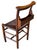 1940s Vintage Chapel Chairs With Original Hymnal Racks – Set of 3, Solid Wood, Rush Seat For Sale - Image 5 of 16