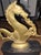 Wood Mid Century Solid Brass Venetian Sea Horses - Oar Lock for Gondolas, Decorative Objects For Sale - Image 7 of 9