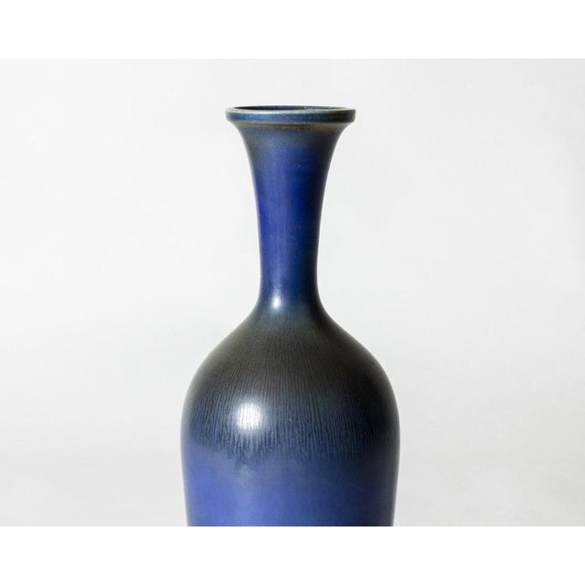 Mid-Century Modern Stoneware Vase by Berndt Friberg for Gustavsberg, 1950s For Sale - Image 3 of 13