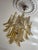 Honey-Colored Murano Glass Chandelier For Sale - Image 4 of 6