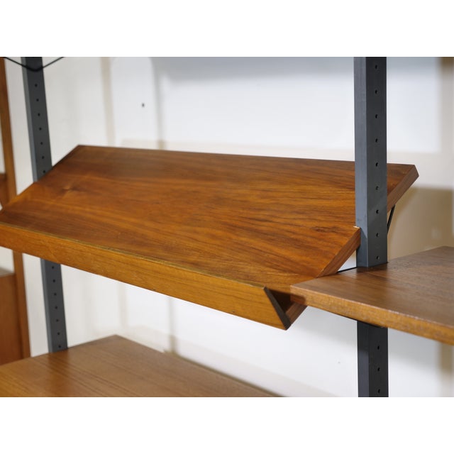 Mid-Century Freestanding Modular Shelving System by Olof Pira, 1960s For Sale - Image 11 of 18