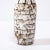 Mid-Century Modernist White and Earth Toned Ceramic Vase With Banded Detailing For Sale - Image 11 of 13