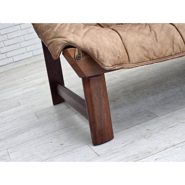 Mid-Century Modern Vintage Norwegian Sofa by Jan Erik Lindgren for Ekornes, 1970s For Sale - Image 3 of 18