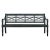 Lloyd Bench in Dark Slate Grey For Sale - Image 9 of 9