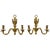 19th Century Two-Branch Candelabra Sconces in Ormolu, Set of 2 For Sale - Image 6 of 6