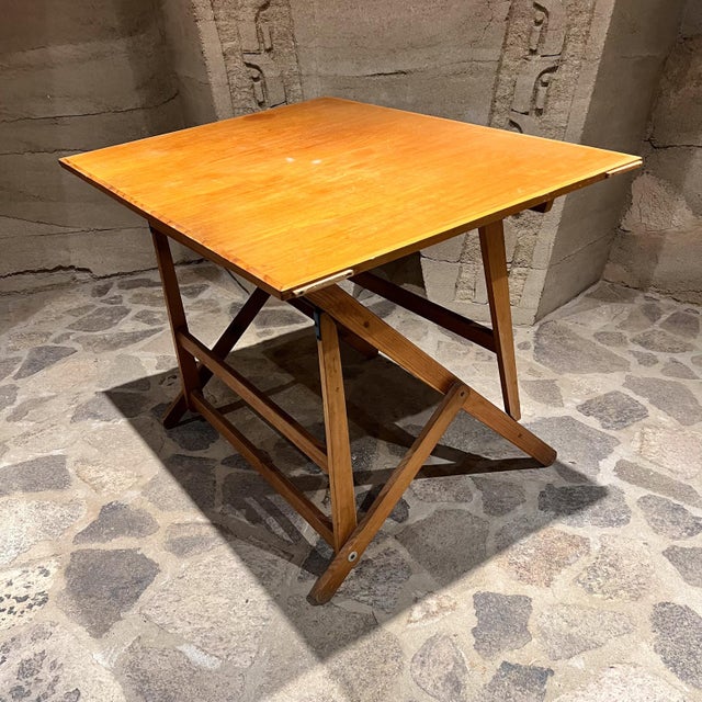 Early 20th Century Antique Architect's Drafting Table Keuffel & Esser Company For Sale - Image 5 of 10