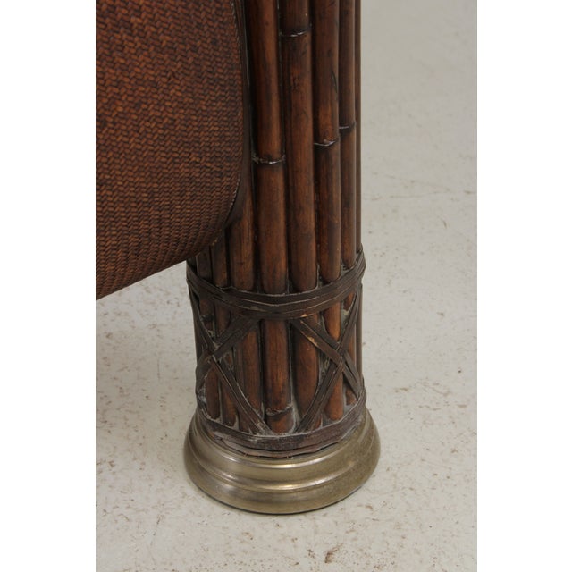 Thomasville Ernest Hemmingway Kilimanjuro King Size Bamboo Bed For Sale - Image 12 of 14