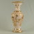 Antique 19th Century French Opaline Gilded Glass Vase For Sale - Image 3 of 5