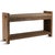 Simple solid salvaged wood rustic console table. Three subtly designed minimalist drawers and bottom shelf for added...