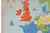 Blue Vintage School Wall Map of Europe 1815-1871, Belgium, 1950s For Sale - Image 8 of 11