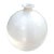 This exceptional Italianate mid-century modern "ball" silhouette vase by Ceramiche Tadinate is a scarce monochromatic off-...