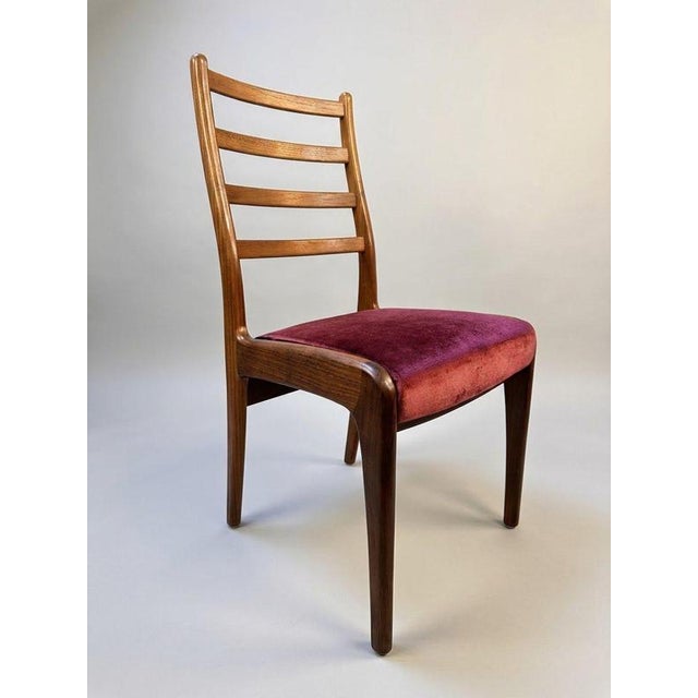 Wood Fresco Teak Ladder Back Dining Chairs from G Plan, 1960s, Set of 6 For Sale - Image 7 of 8