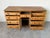 Farmhouse Antique English Pine Sideboard With Central Cupboard & Nine Drawers For Sale - Image 3 of 12