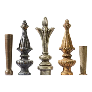 Early 20th Century Collection of 5 Lamp Finials