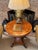Rho Mobili D’Epoca Italian Burlwood & Marquetry Game Table With Custom Glass Top For Sale - Image 10 of 17