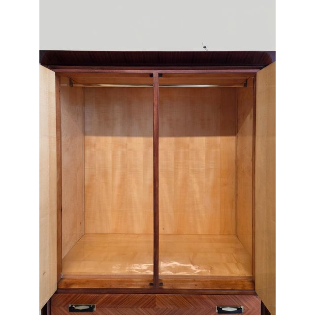 Mid-Cntury Modern Italian Wardrobe in Teak from La Permanente Mobili Cantu, 1950s For Sale - Image 14 of 18