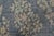 Kerman Rug 9’7” X 13’10” Blue Wool Vintage Distressed Hand-Knotted Carpet For Sale - Image 10 of 15