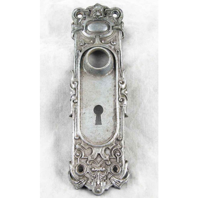 Renaissance 1930s Sager Flemish Renaissance Door Knob Set For Sale - Image 3 of 5