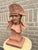 Napoleon Bonaparte Cast Stone Bust with Terracotta Finish Garden Ornament For Sale - Image 6 of 18