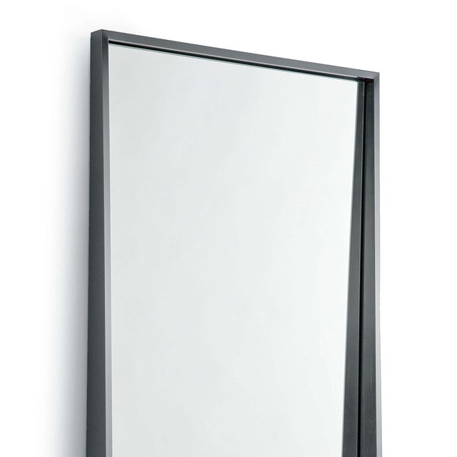 The recessed design of our Gunner Mirror catches the eye—especially with its blackened steel finish. Its bold frame adds a...