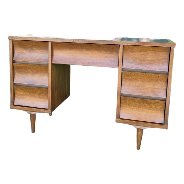 Mid Century Johnson Carper Brentwood Desk For Sale
