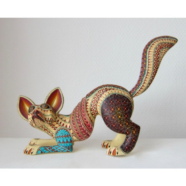 Mexican Artist, Hand Carved Alebrije Dog, 2000s, Copal For Sale - Image 8 of 8