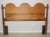 1960s Vintage 1960s Midcentury Walnut Twin Size Headboard - Retro Bedroom Decor For Sale - Image 5 of 8