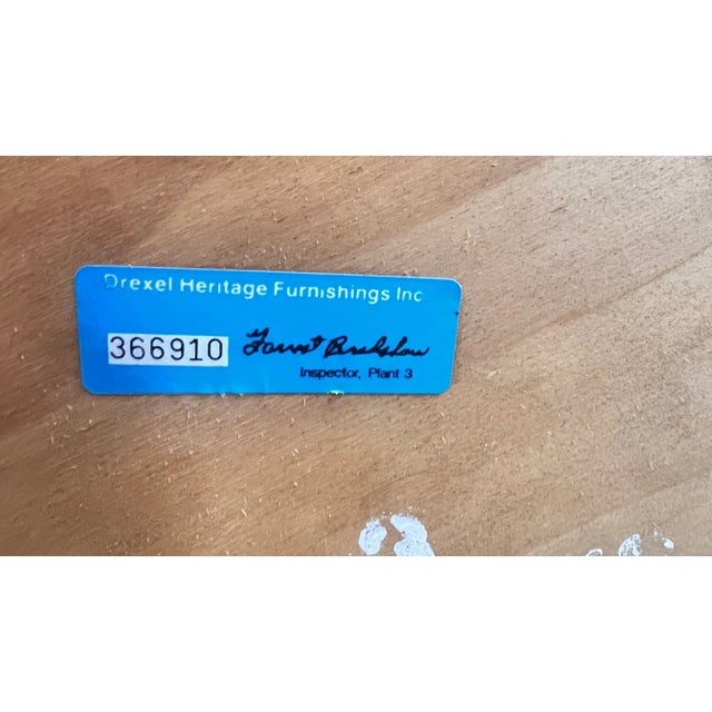 Traditional 1980s Drexel Heritage Chatham Collection Coffee Table For Sale - Image 3 of 6