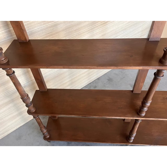 Antique Bookcase in Oak, 1900 For Sale - Image 9 of 10