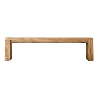 Restoration Hardware - Reclaimed Oak Parsons Bench For Sale